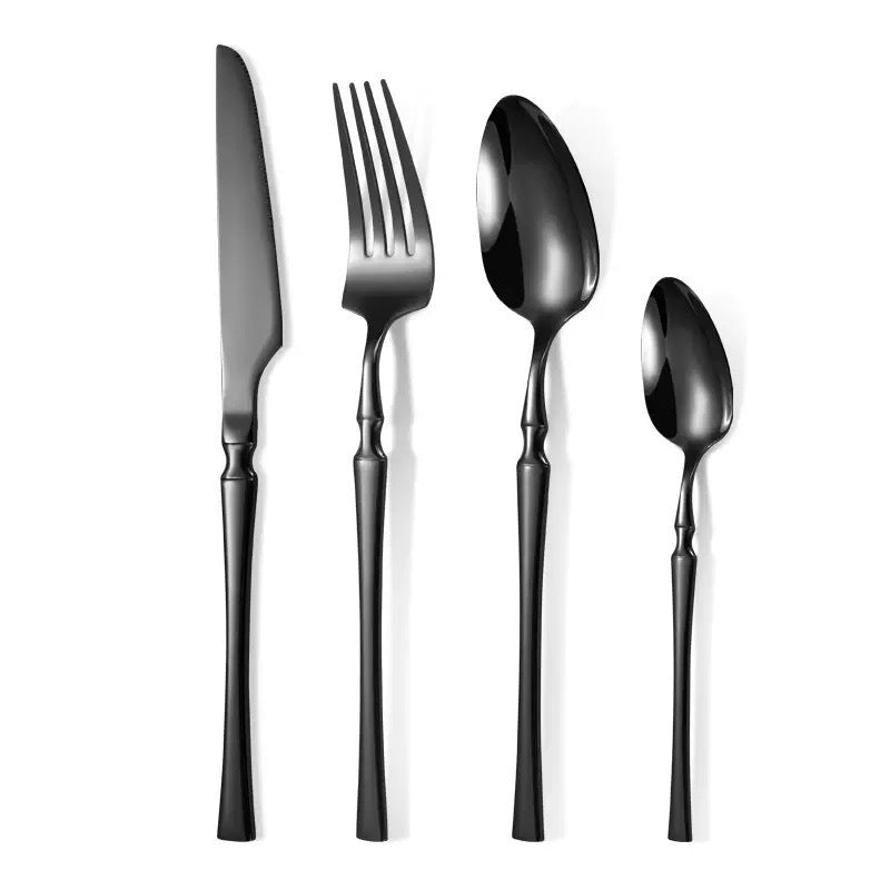 🔥50 % RABATT NU🍴 Bestickset i rostfritt stål – 24 delar
