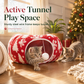 🎄🐱 Kattunnel & Kattsäng till Jul – Donut Kattgrotta & Dyna, Begränsad Upplaga, Avtagbar & Tvättbar 🎁✨