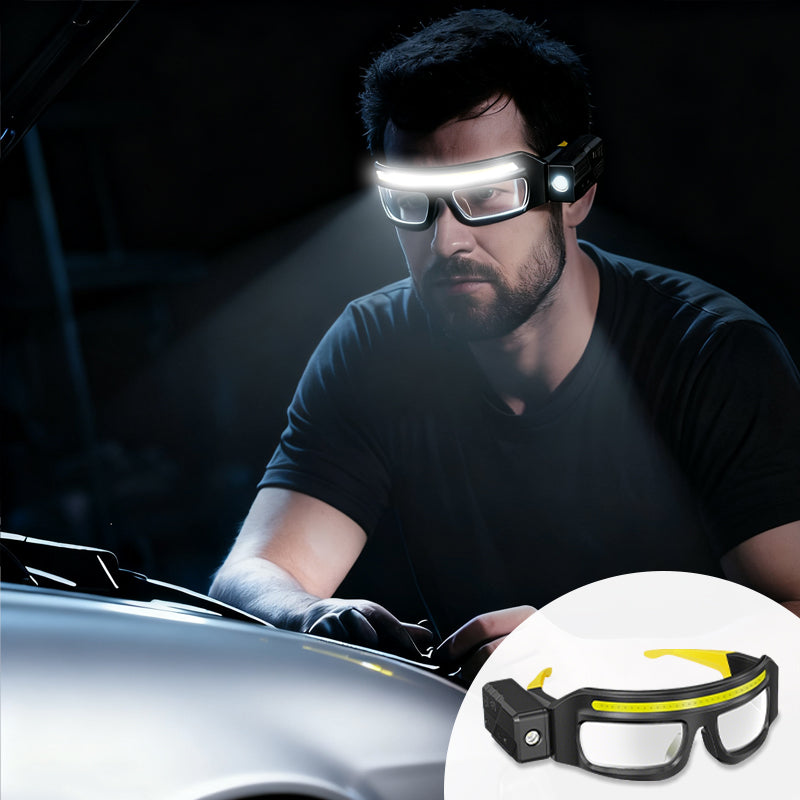 ⏳50 % rabatt under en begränsad tid💥Handfria LED-arbetsljusglasögon