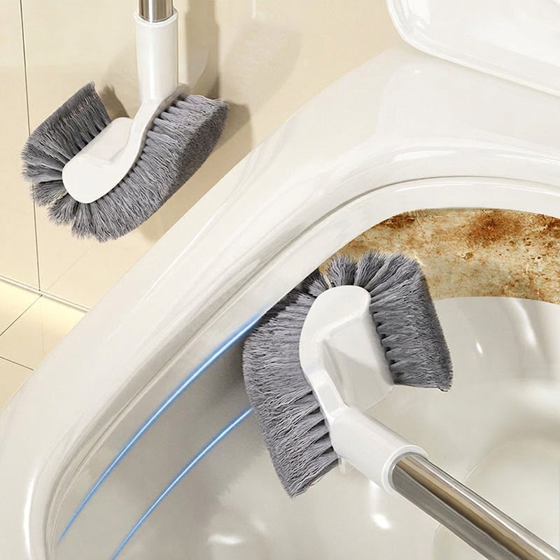 ⏳🔥50 % RABATT UNDER BEGRÄNSAD TID! ⏰Toalettborste med långt skaft och böjt borsthuvud🚽