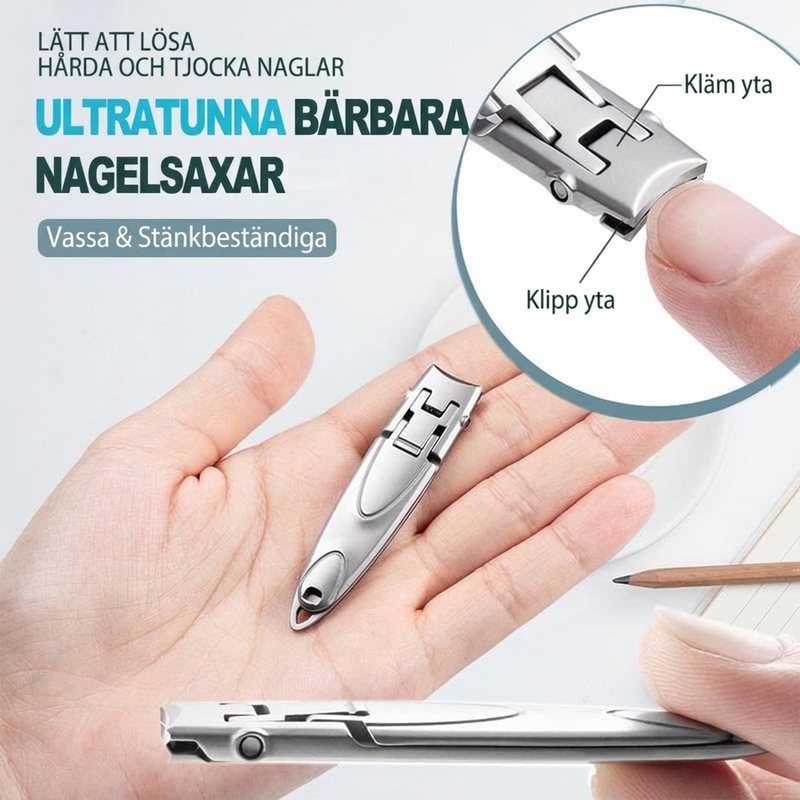 🎁50 % rabatt under en begränsad tid🔥⏳Tunt bärbart nagelklippset💥