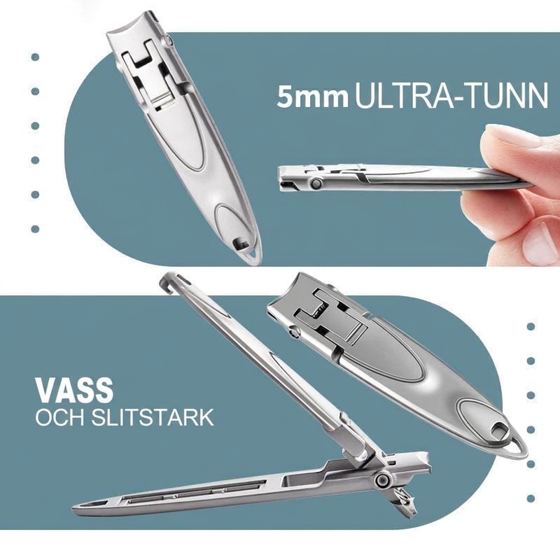 🎁50 % rabatt under en begränsad tid🔥⏳Tunt bärbart nagelklippset💥