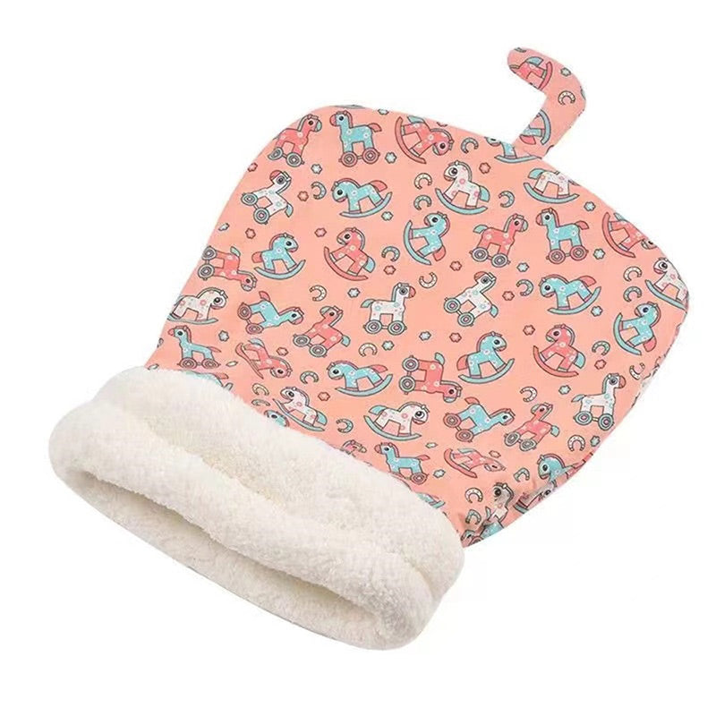 🐱 50% RABATT! ✨ Mysig Vintersovsäck för Katt & Hund – Varm & Mjuk Kattgrotta med 360° Trygghet 💤