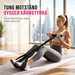 Motståndsgummiband 25 kg dragkraft, elastiskt dragrep för hemträning, situps & benträning – 50% rabatt!