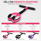 Motståndsgummiband 25 kg dragkraft, elastiskt dragrep för hemträning, situps & benträning – 50% rabatt!