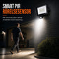 ⏳ Tidsbegränsat specialerbjudande ⏰ 50W utomhus LED-strålkastare med smart PIR-rörelsesensor och fjärrkontroll IP66 vattentät aluminium säkerhetslampa