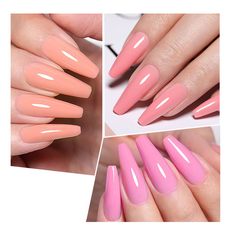 📢📢 50% OFF💅15-Color Poly Nail Extension Gel, 15ml – DIY Nail Builder Ge