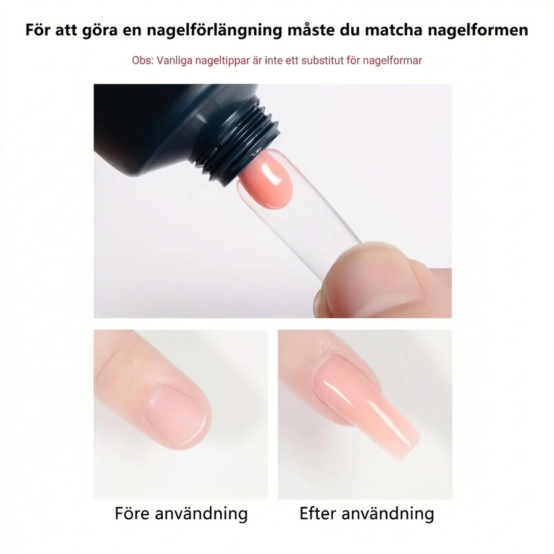 📢📢 50% OFF💅15-Color Poly Nail Extension Gel, 15ml – DIY Nail Builder Ge