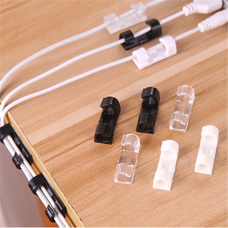 [Practical Gift] Finisher Wire Clamp, Self-Adhesive Cable Organizer, 50% OFF