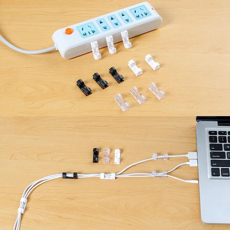 [Practical Gift] Finisher Wire Clamp, Self-Adhesive Cable Organizer, 50% OFF