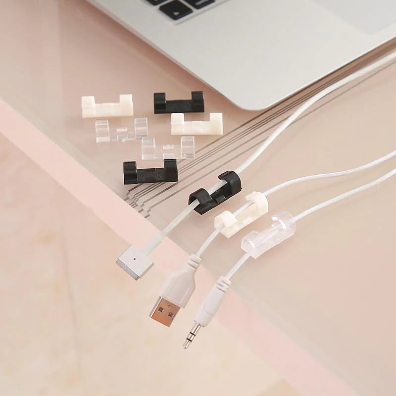 [Practical Gift] Finisher Wire Clamp, Self-Adhesive Cable Organizer, 50% OFF