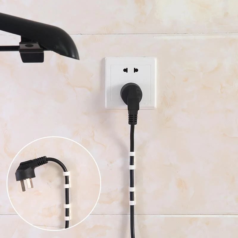 [Practical Gift] Finisher Wire Clamp, Self-Adhesive Cable Organizer, 50% OFF