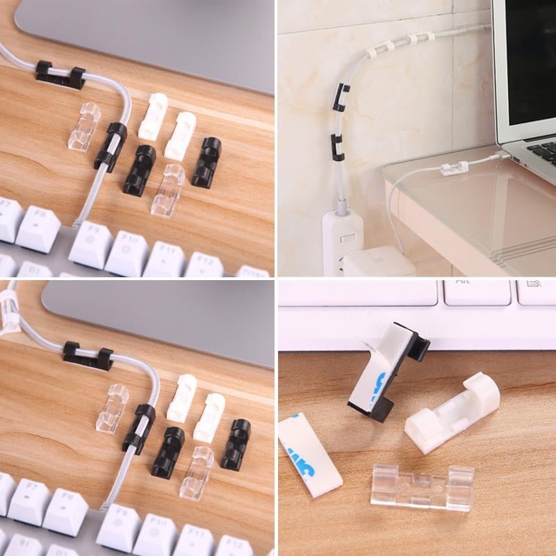 [Practical Gift] Finisher Wire Clamp, Self-Adhesive Cable Organizer, 50% OFF
