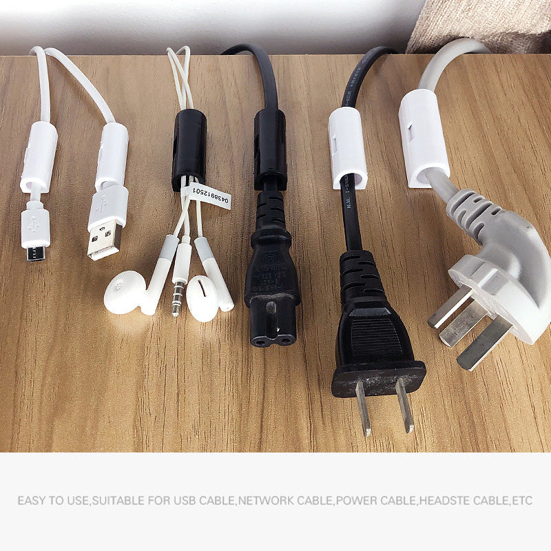 [Practical Gift] Finisher Wire Clamp, Self-Adhesive Cable Organizer, 50% OFF