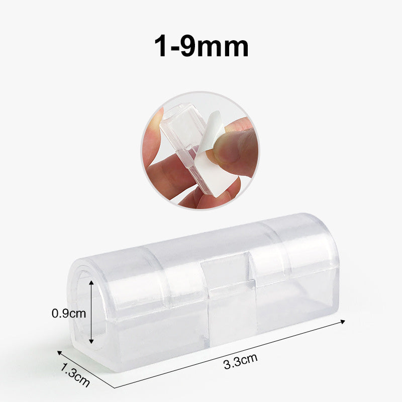 [Practical Gift] Finisher Wire Clamp, Self-Adhesive Cable Organizer, 50% OFF