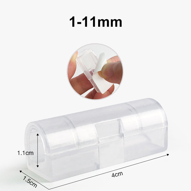 [Practical Gift] Finisher Wire Clamp, Self-Adhesive Cable Organizer, 50% OFF