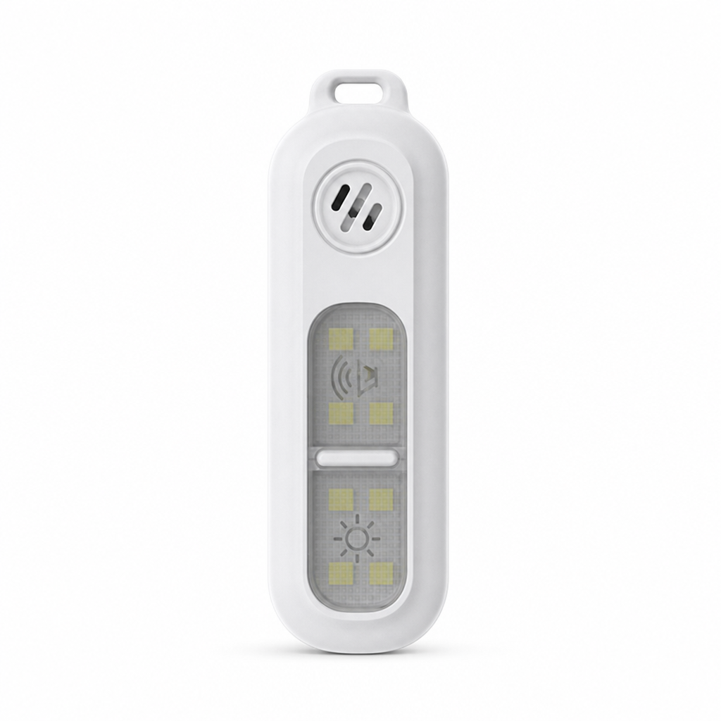 🚨50 % rabatt!🚨 LED-varningslampa med SOS-larm – Klippbar löp- och cykellampa
