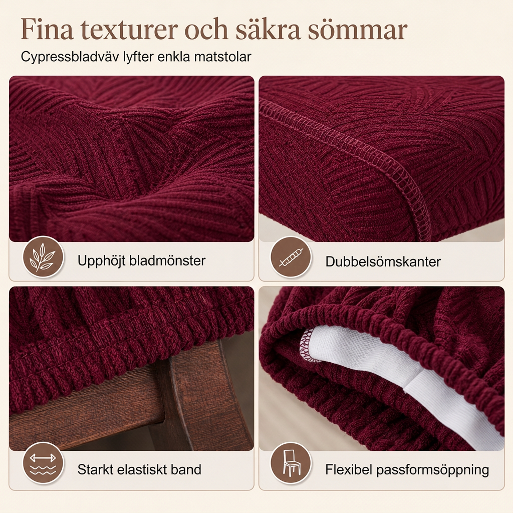 🪑50 % RABATT Vattentät tallriksmönstrat stolsskydd för matstol
