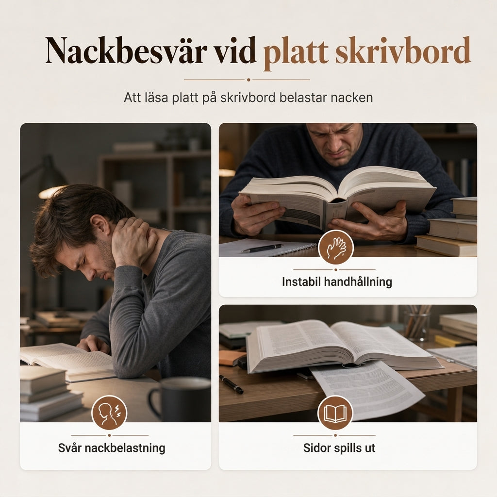 🏆 REA: 50% RABATT! 📢🖥️ Transparent akryl 360° roterande skrivbordsbokställ & surfplattahållare – ha böcker, surfplattor och recept lättillgängliga ✨