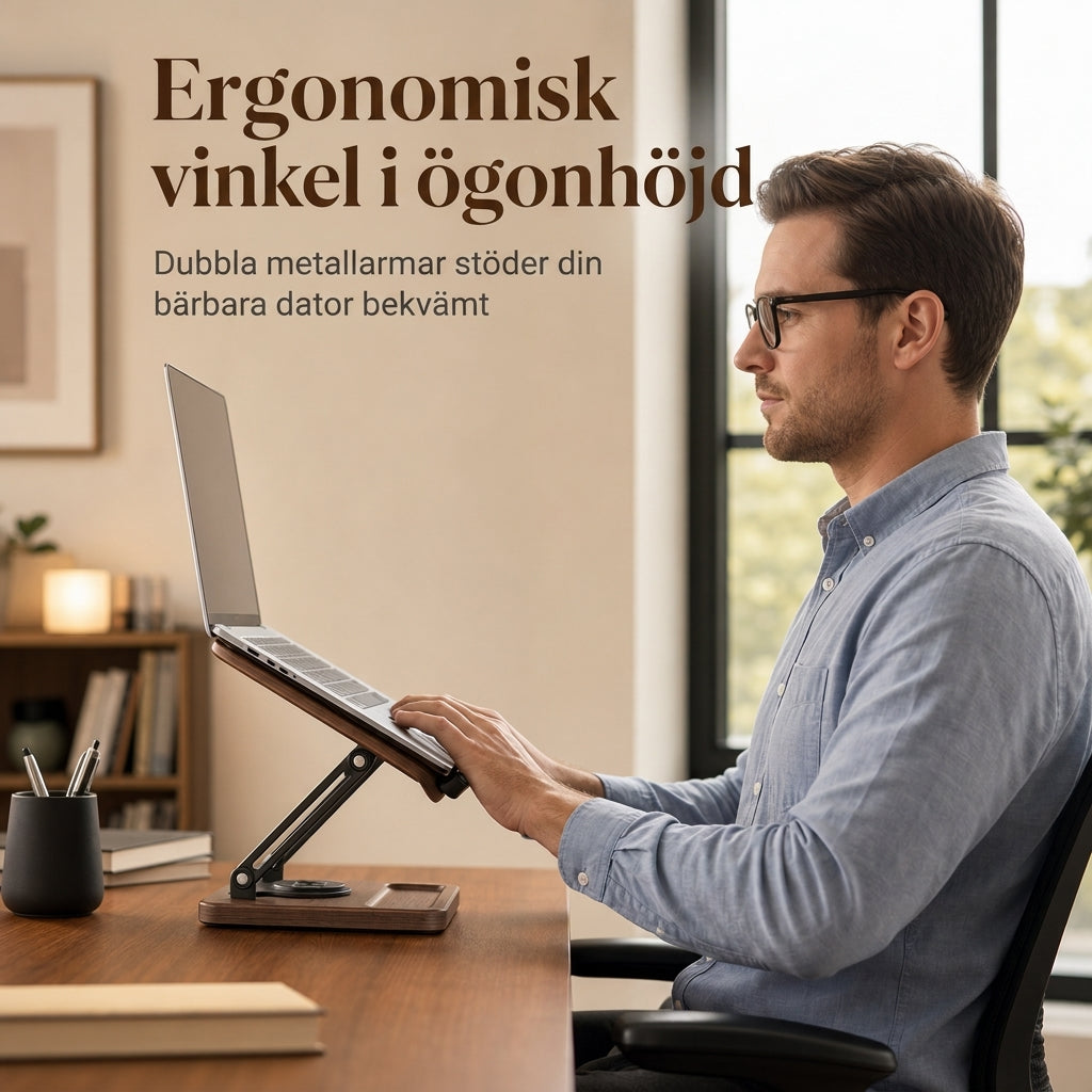 🏆 REA: 50% RABATT! 📢🖥️ Transparent akryl 360° roterande skrivbordsbokställ & surfplattahållare – ha böcker, surfplattor och recept lättillgängliga ✨