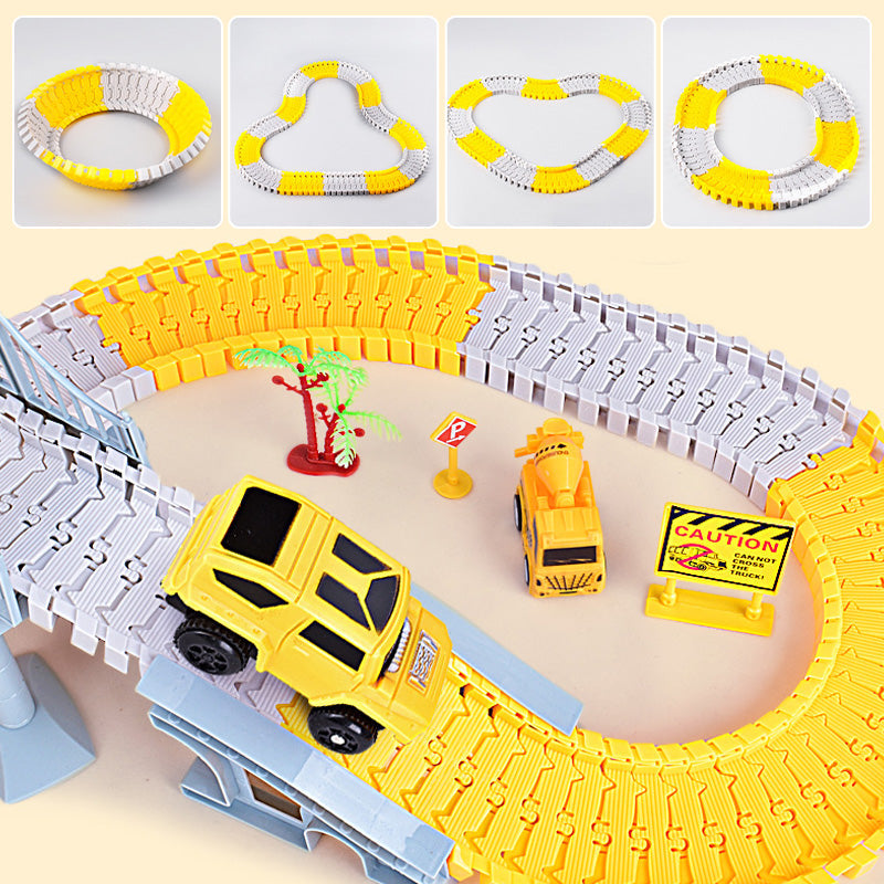 🚂 [Bästa Present Till Barn] Elektriska Järnvägsfordonsleksaker Set ✨ | 50 % rabatt