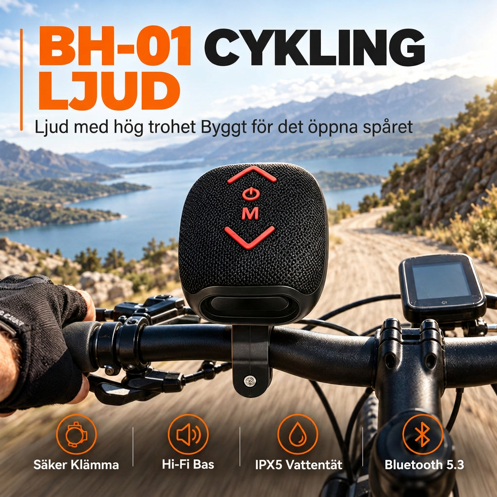 📢📢50 % RABATT!! ⏰ Bärbar Bluetooth-högtalare med kortplats, trådlös liten hemmahögtalare med bas för utomhusbruk