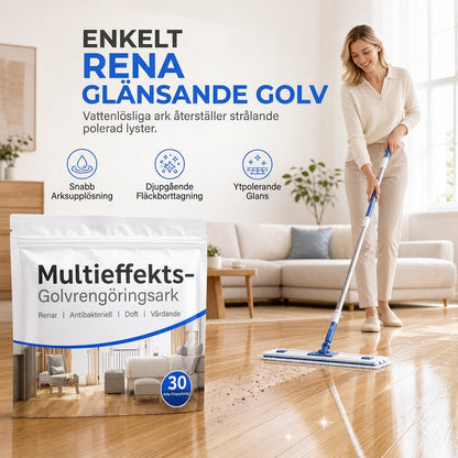 🔥 50% RABATT! 🧼 30 st golvrengöringsplåster – Effektiv fläckborttagning & uppljusning för alla golvtyper! ✨👌
