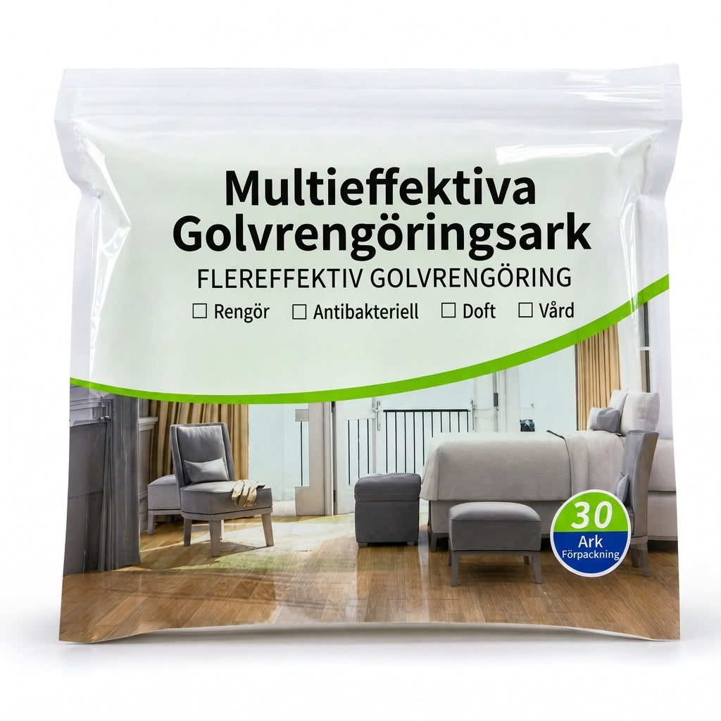 🔥 50% RABATT! 🧼 30 st golvrengöringsplåster – Effektiv fläckborttagning & uppljusning för alla golvtyper! ✨👌